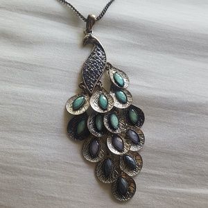* FREE w/ Purchase Peacock Necklace